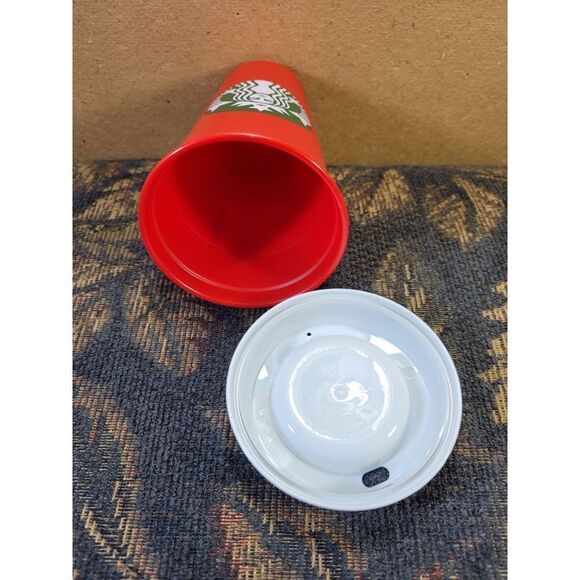 Starbucks 16oz. Reusable Red Color Changing Holiday Hot Cup - Picture 4 of 4